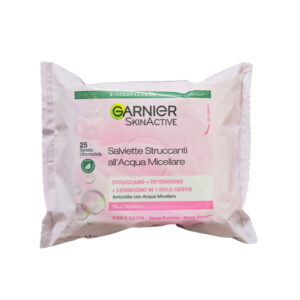 GARNIER SKIN ACTIVE Salviette struccanti all'acqua micellare - 25 pezzi
