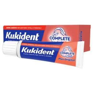 KUKIDENT Complete Plus Original crema adesiva per dentiere totali o parziali 35g