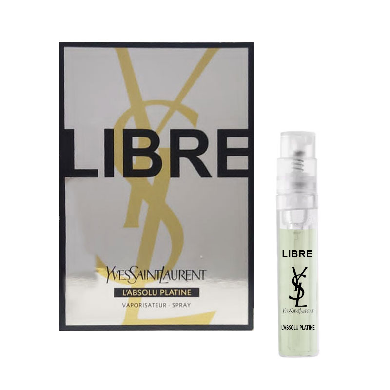 Campioncini YVES SAINT LAURENT LIBRE L'ABSOLU PLATINE edp donna 1,2ml - 6 pezzi