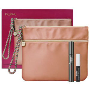 Cofanetto donna PUPA VAMP! mascara Vamp! All in One + eyebrow fixing gel + pochette