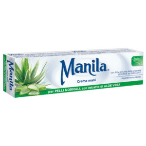MANILA Crema mani con Aloe vera ed Urea lenitiva ed idratante per pelli normali 100ml