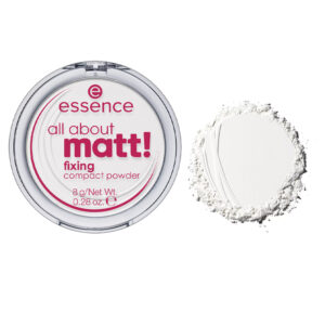 ESSENCE all about matt! fixing Cipria Viso effetto opacizzante compact powder 8g
