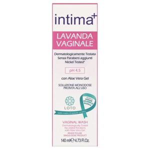INTIMA+ Lavanda vaginale pH 4.5 con Aloe vera gel 140ml