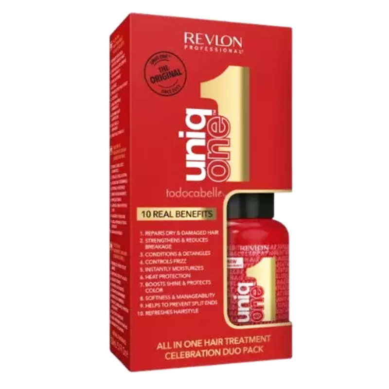 REVLON UNIQ-ONE all in one hair teatment CLASSIC 150ml + 100ml ricarica - immagine 2