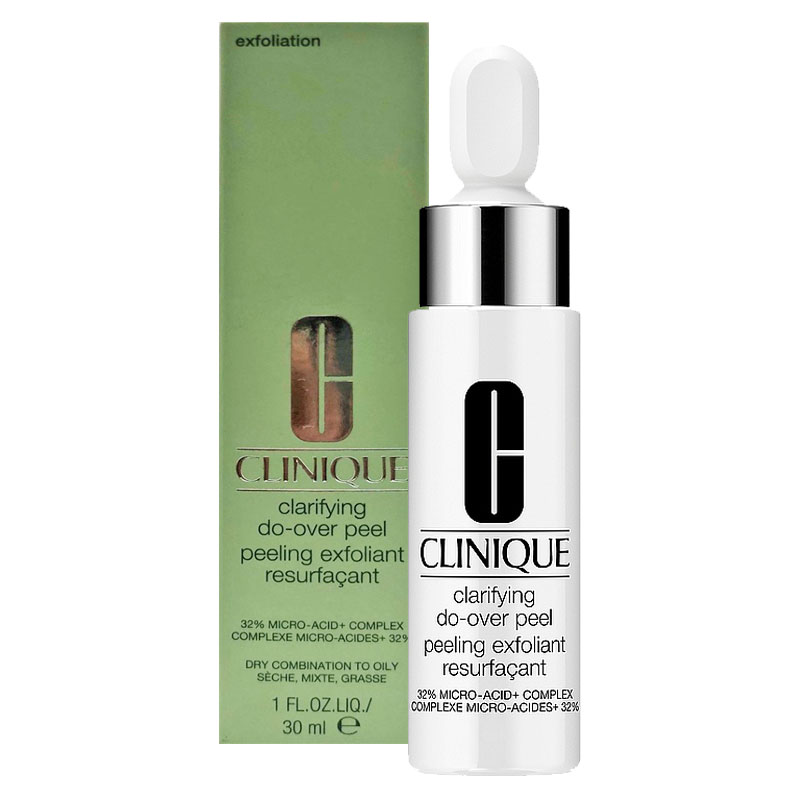 CLINIQUE CLARIFYING DO-OVER PEEL Lozione viso esfoliante 30ml
