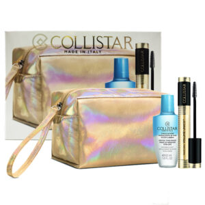 Cofanetto donna COLLISTAR Mascara Volume Unico + Struccatore Addolcente 50ml + Pochette riflessi
