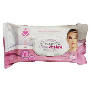 SETABLU Salviette Struccanti Acqua micellare viso occhi labbra con glicerina - 240pz