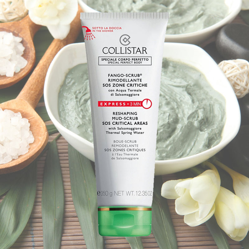 COLLISTAR SOS ZONE CRITICHE Fango-Scrub rimodellante 350g - immagine 2