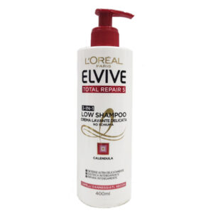 L'OREAL ELVIVE Total Repair 5 Low Shampoo Calendula per capelli danneggiati 400ml