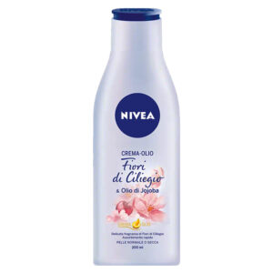 NIVEA Crema Olio corpo Fiori di Ciliegio & Olio di Jojoba pelle normale o secca 200ml