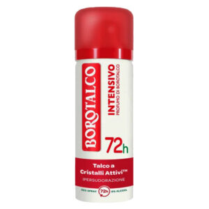 BOROTALCO INTENSIVE Deodorante spray senza alcool con talco e cristalli attivi 50ml - 6 pz