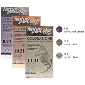 RENEE BLANCHE NATURAL GREEN COLOR ICY Colorazione permanente capelli con estratti naturali