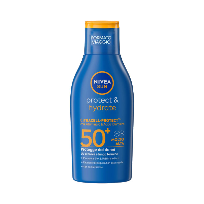 NIVEA SUN PROTECT & HYDRATE Crema solare protezione molto alta SPF50+ 100ml