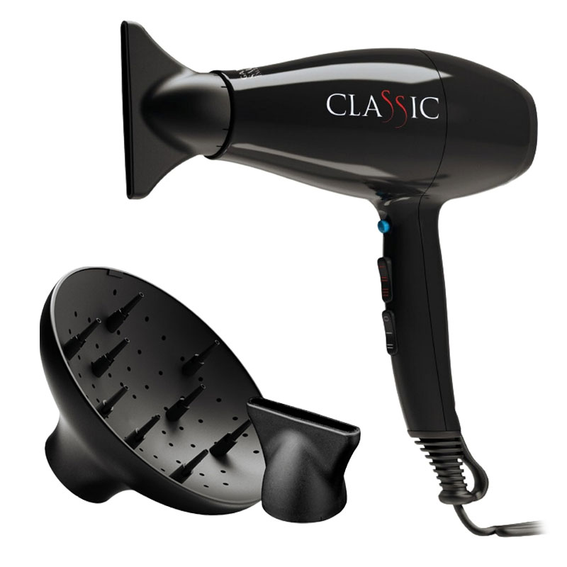 GAMA CLASSIC Asciugacapelli professionale + bocchette + diffusore