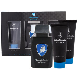 Cofanetto uomo TONINO LAMBORGHINI ACQUA edt 125ml + shower gel 100ml + after shave balm 100ml