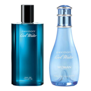 "TESTER" DAVIDOFF COOL WATER edt uomo 125ml + edt donna 100ml