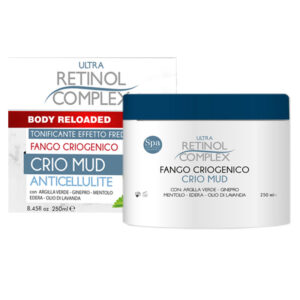ULTRA RETINOL COMPLEX BODY RELOADED CRIO MUD Fango criogenico anticellulite 250ml
