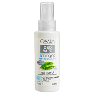OMIA Laboratories Deo Vapo con Tea Tree Oil eco biologico NEUTRO DELICATO 75ml