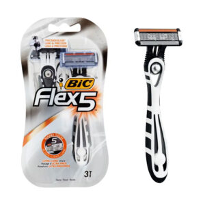 BIC FLEX 5 Rasoio usa e getta 5 lame - 3 pezzi