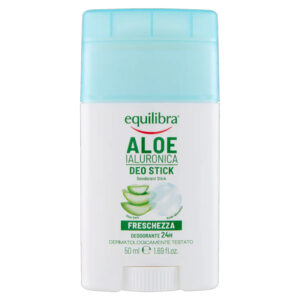 EQUILIBRA deodorante stick Aloe ialuronica freschezza per pelli sensibili 50ml