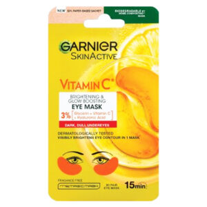 GARNIER SkinActive VITAMIN C Maschera occhi illuminante in tessuto