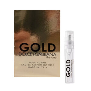 Campioncini DOLCE & GABBANA THE ONE GOLD edp intense uomo 1,5ml - 5 pezzi