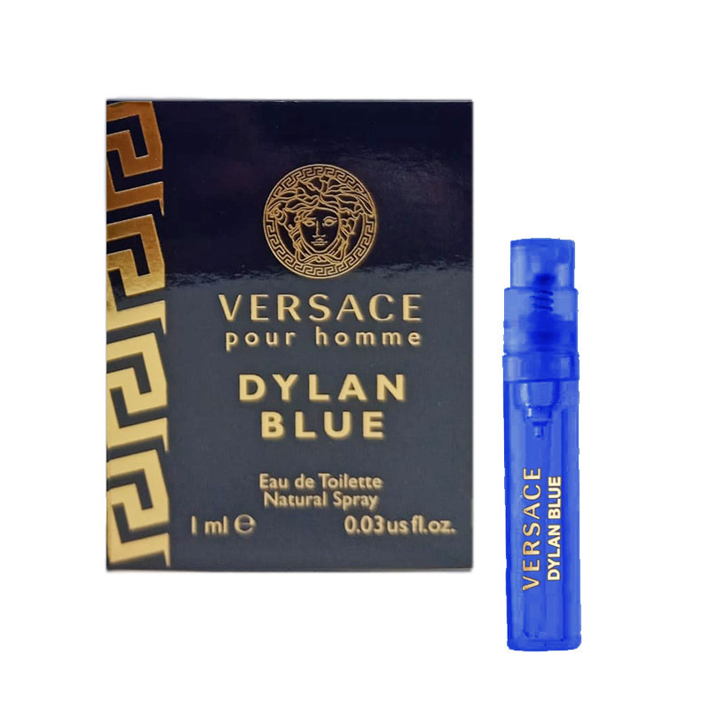Campioncini VERSACE DYLAN BLUE POUR HOMME edt uomo 1ml - 6 pezzi