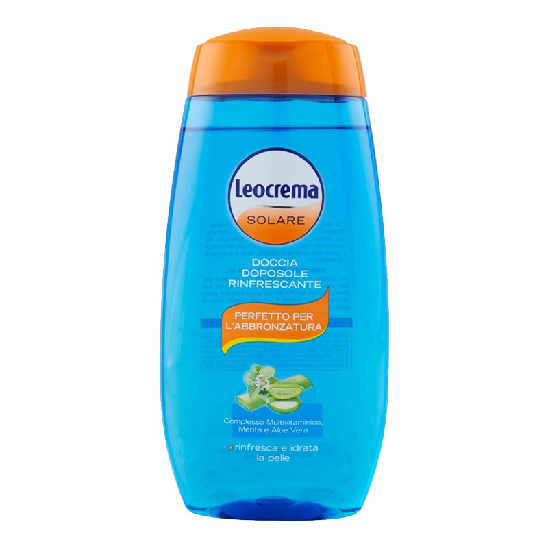 LEOCREMA SOLARE Doccia doposole rinfrescante 300ml - menta e aloe vera