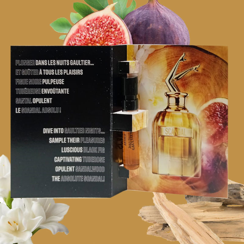 Campioncini JEAN PAUL GAULTIER SCANDAL ABSOLU parfum concentré donna 1,5ml - 6 pezzi - immagine 2