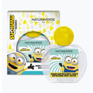 NATURAVERDE KIDS MINIONS acqua rinfrescante corpo bimbi 50ml