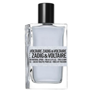 "TESTER" ZADIG & VOLTAIRE THIS IS HIM! VIBES OF FREEDOM edt uomo 100ml