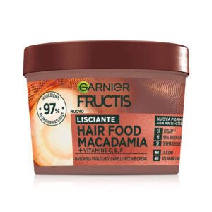 GARNIER FRUCTIS HAIR FOOD maschera capelli 390ml - Lisciante Macadamia