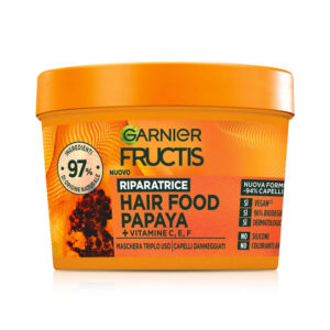 GARNIER FRUCTIS HAIR FOOD maschera capelli 390ml - Riparatrice Papaya
