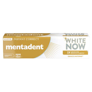 MENTADENT Dentifricio sbiancante WHITE NOW instant correct 75ml