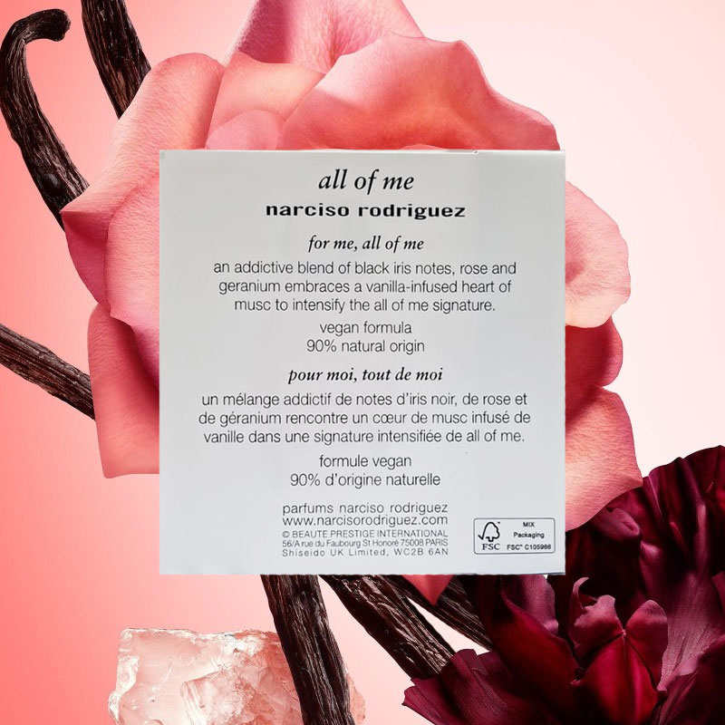 Campioncini NARCISO RODRIGUEZ ALL OF ME INTENSE edp donna 0,6ml - 6 pezzi - immagine 2