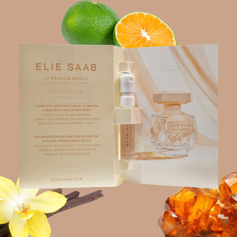 Campioncini ELIE SAAB LE PARFUM BRIDAL edp donna 1,5ml - 10 pezzi - immagine 2