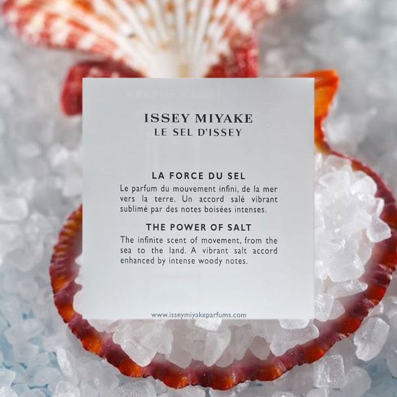 Campioncini ISSEY MIYAKE LE SEL D'ISSEY edt uomo 0,6ml - 6 pezzi - immagine 2