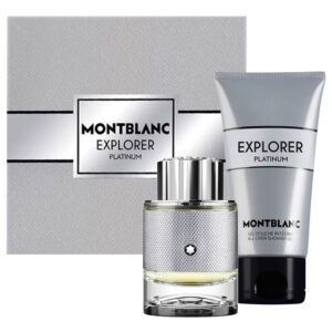 Cofanetto uomo MONTBLANC EXPLORER PLATINUM edp 60ml + gel doccia 100ml