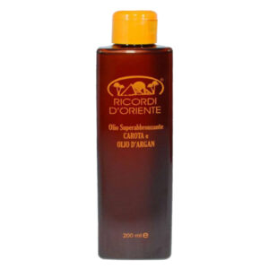 RICORDI D’ORIENTE Olio Superabbronzante Carota e Olio D'Argan 200ml