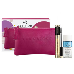 Cofanetto donna COLLISTAR THE BRIDGE mascara Volume Unico 13ml + struccante bifasico 35ml + beauty bag