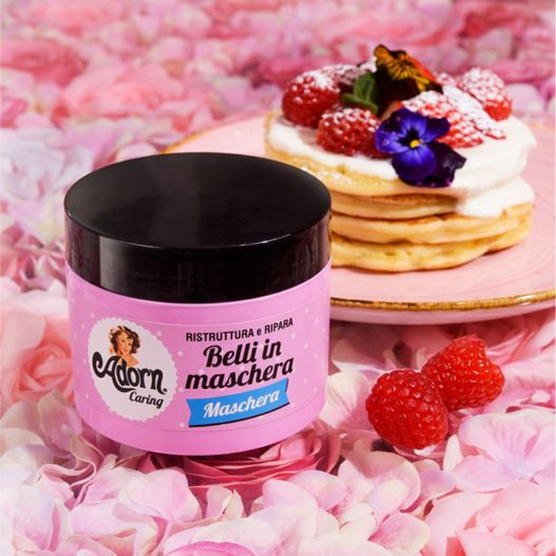ADORN CARING Maschera ristrutturante e riparatrice capelli 300ml - immagine 2