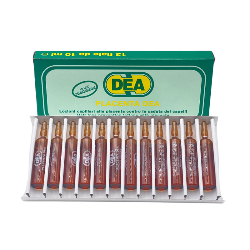 DEA PLACENTA Lozione alla Placenta anti-caduta capelli 10ml - 12 fiale - immagine 2