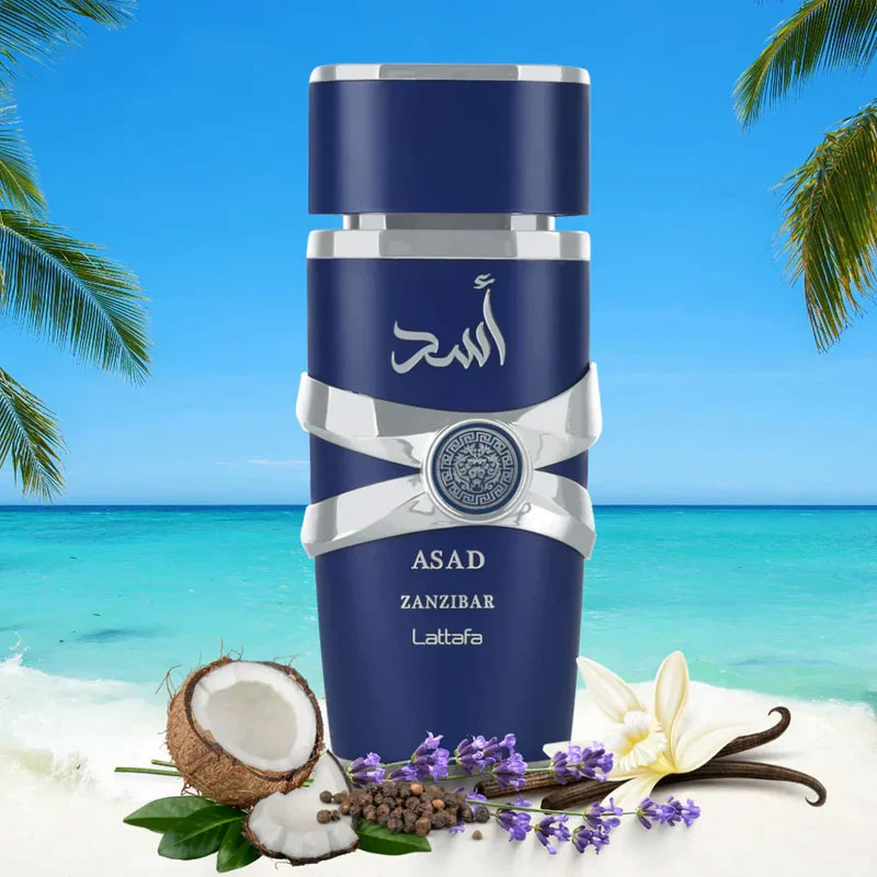 LATTAFA PERFUMES ASAD ZANZIBAR edp uomo 100ml - immagine 2
