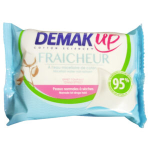 DEMAKUP FRAICHEUR Salvietta freschezza acqua micellare Tonificante per pelli nomali e miste - 25 pz