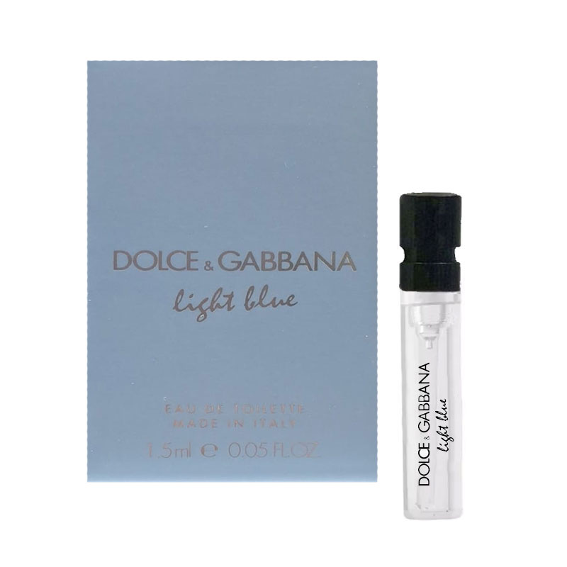 Campioncini DOLCE & GABBANA LIGHT BLUE edt donna 1,5ml - 12 pezzi