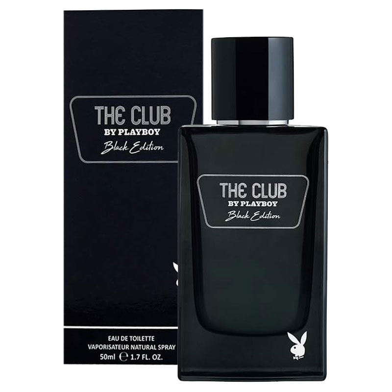 PLAYBOY THE CLUB BLACK EDITION edt uomo 50ml
