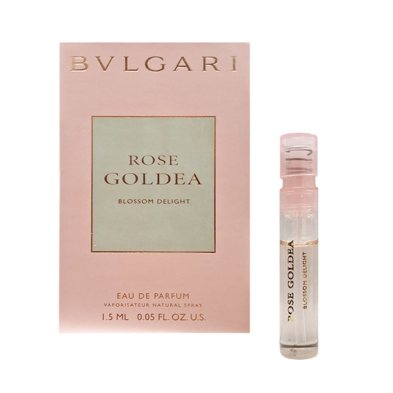 Campioncini BULGARI ROSE GOLDEA BLOSSOM DELIGHT edp donna 1,5ml - 5 pezzi