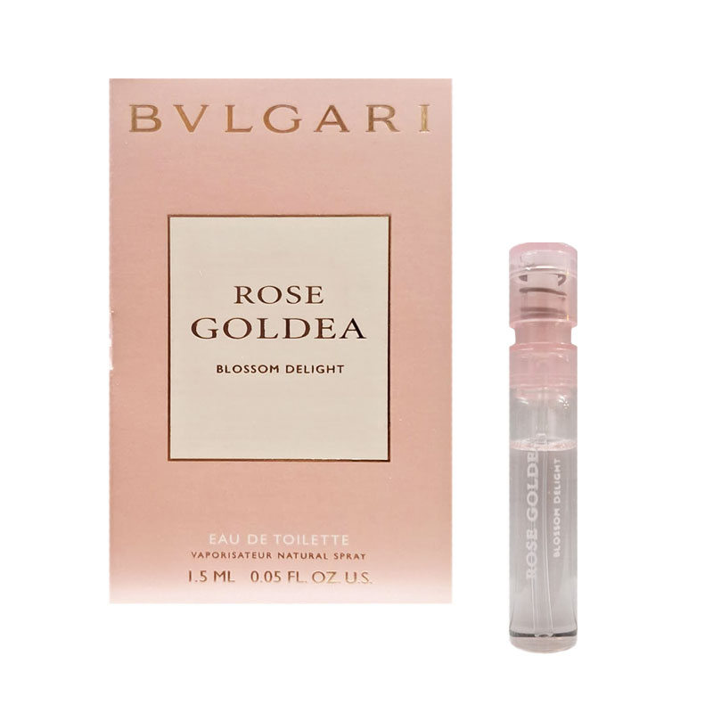 Campioncini BULGARI ROSE GOLDEA BLOSSOM DELIGHT edt donna 1,5ml - 5 pezzi