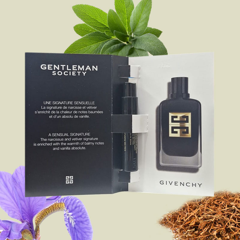 Campioncini GIVENCHY GENTLEMAN AMBRÉE edp uomo 1ml - 10 pezzi - immagine 2