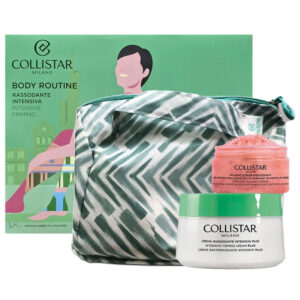 Cofanetto donna COLLISTAR BODY ROUTINE crema rassodante intensiva plus + talasso scrub rassodante + pochette